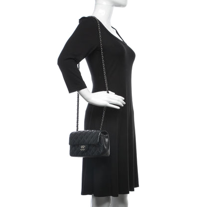 Chanel Caviar Quilted Mini Rectangular Flap Black 2 of 8