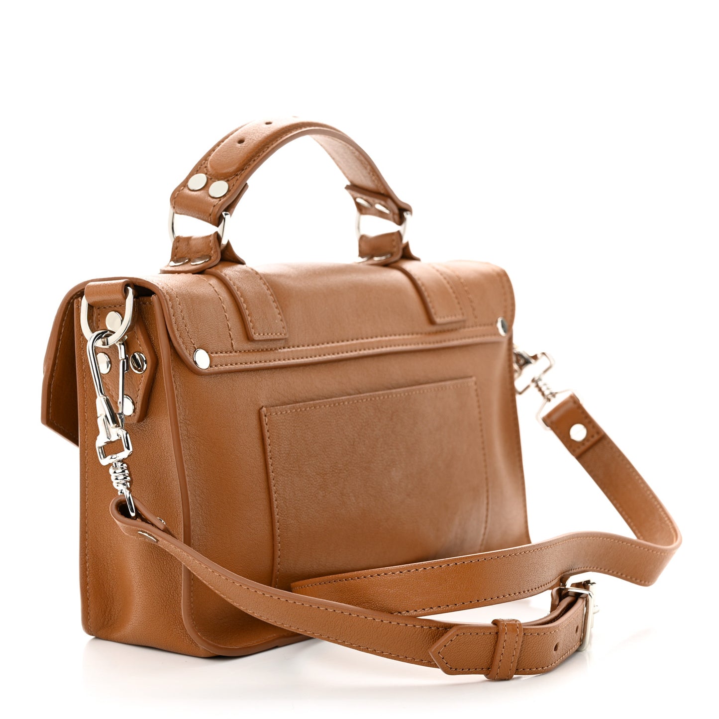 Lambskin Tiny PS1 Satchel Pumpkin Spice