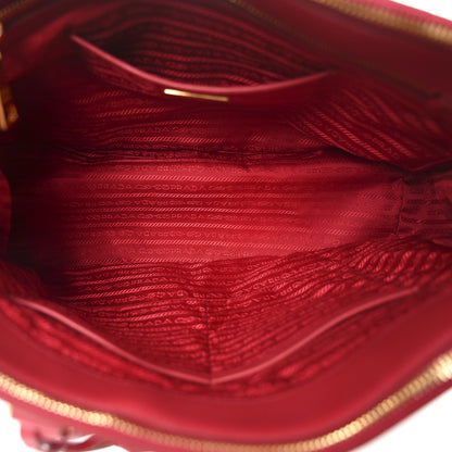 Prada Saffiano Lux Large Galleria Double Zip Tote Fuoco 5 of 9