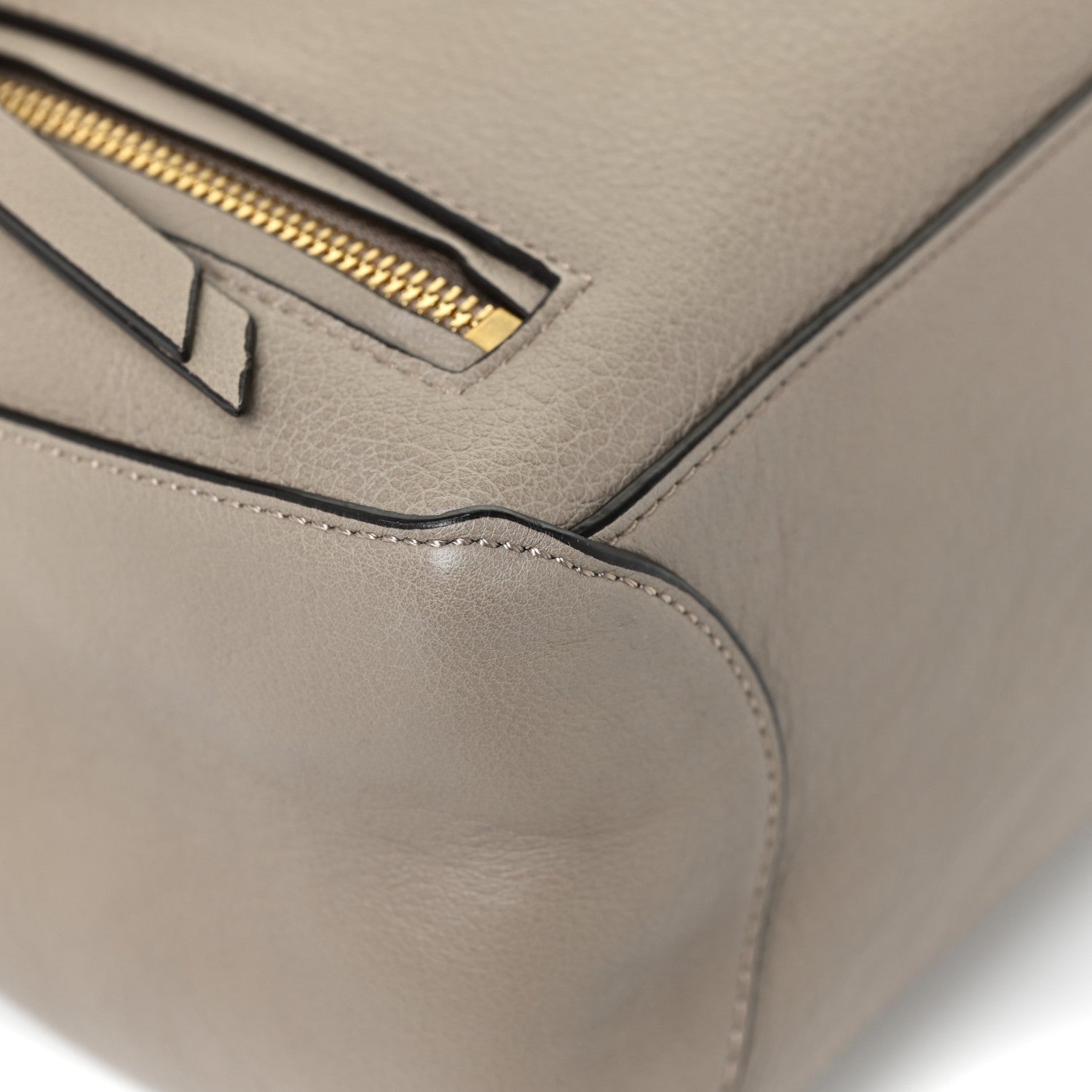 Chloe Calfskin Medium Faye Day Shoulder Bag Motty Grey 12 of 14