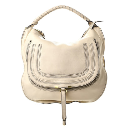 Chloe Calfskin Large Marcie Hobo Porcelain 1 of 9