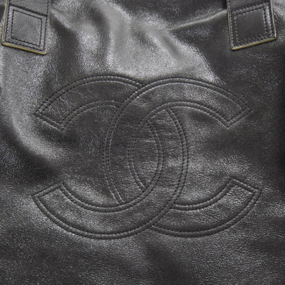 Chanel Lambskin Edgy Large Zip Top Tote Black 10 of 11
