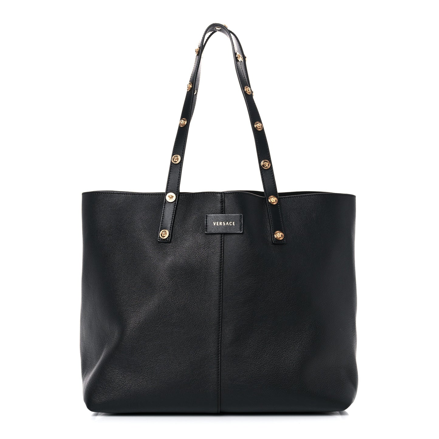 Calfskin Palazzo Tote Black