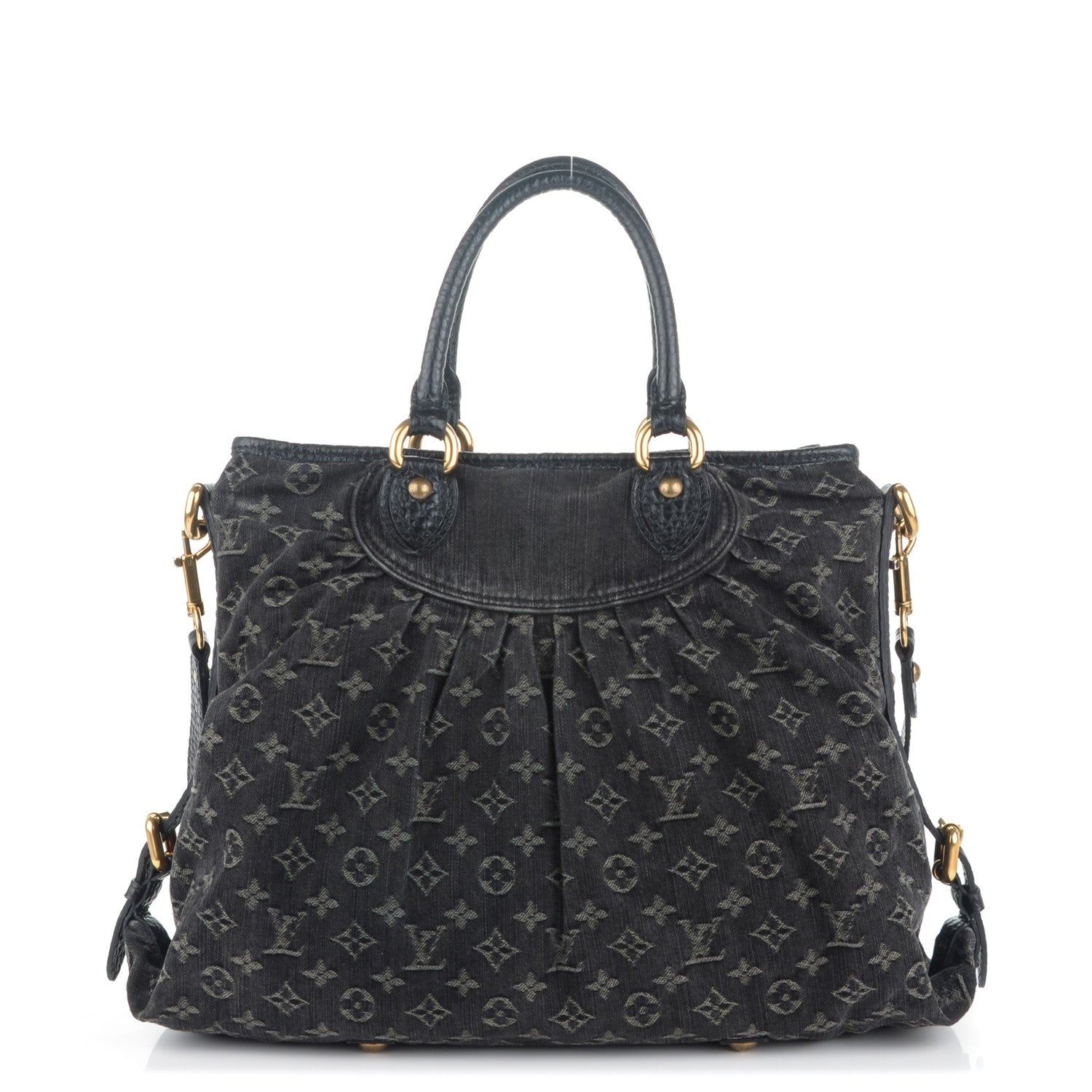 Louis Vuitton Denim Neo Cabby GM Black 1 of 7