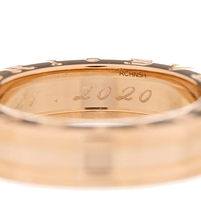 Bulgari 18K Rose Gold B.Zero1 One-Band Ring 50 5.25 6 of 7