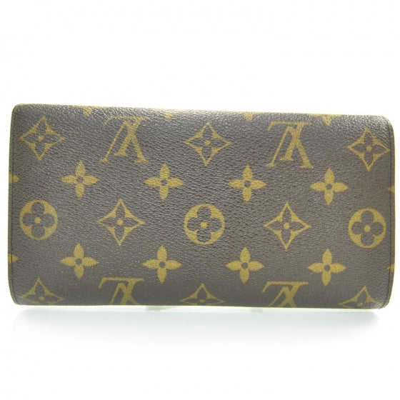 Louis Vuitton Monogram Porte Tresor International Wallet 2 of 7