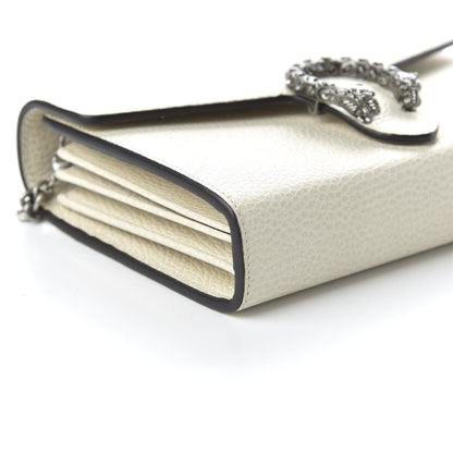 Gucci Dollar Calfskin Mini Dionysus Chain Wallet Mystic White 6 of 10