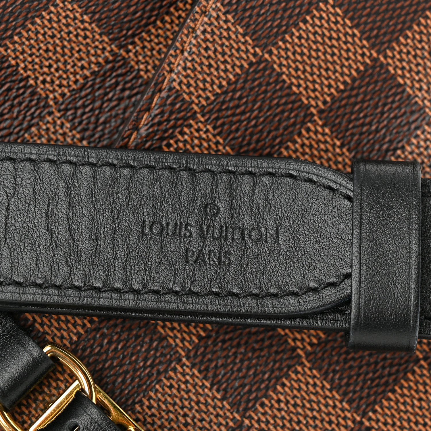 Louis Vuitton Damier Ebene Odeon PM Black 6 of 10