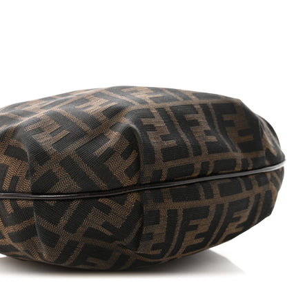 Fendi Zucca Small Chef Chain Hobo Tobacco 8 of 9