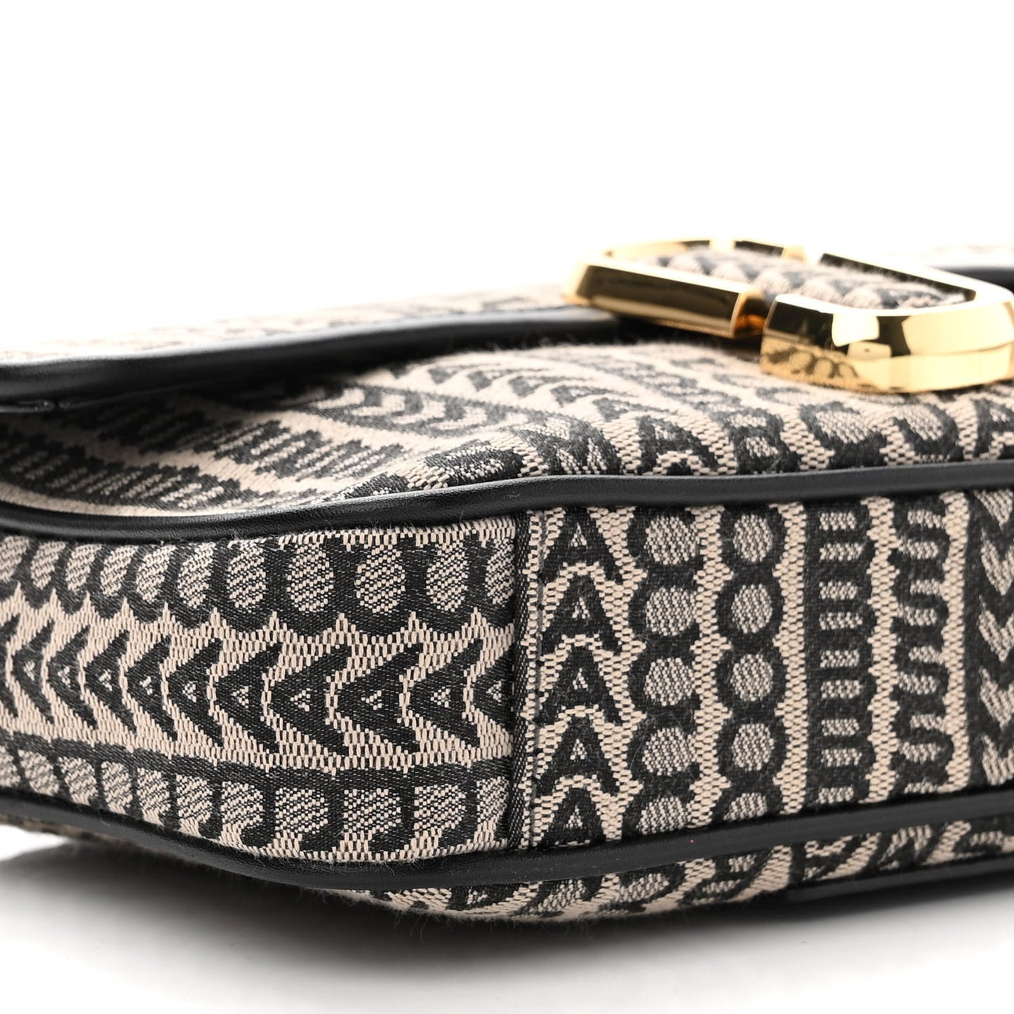 Cotton Jacquard The Monogram J Marc Shoulder Bag Beige Multi