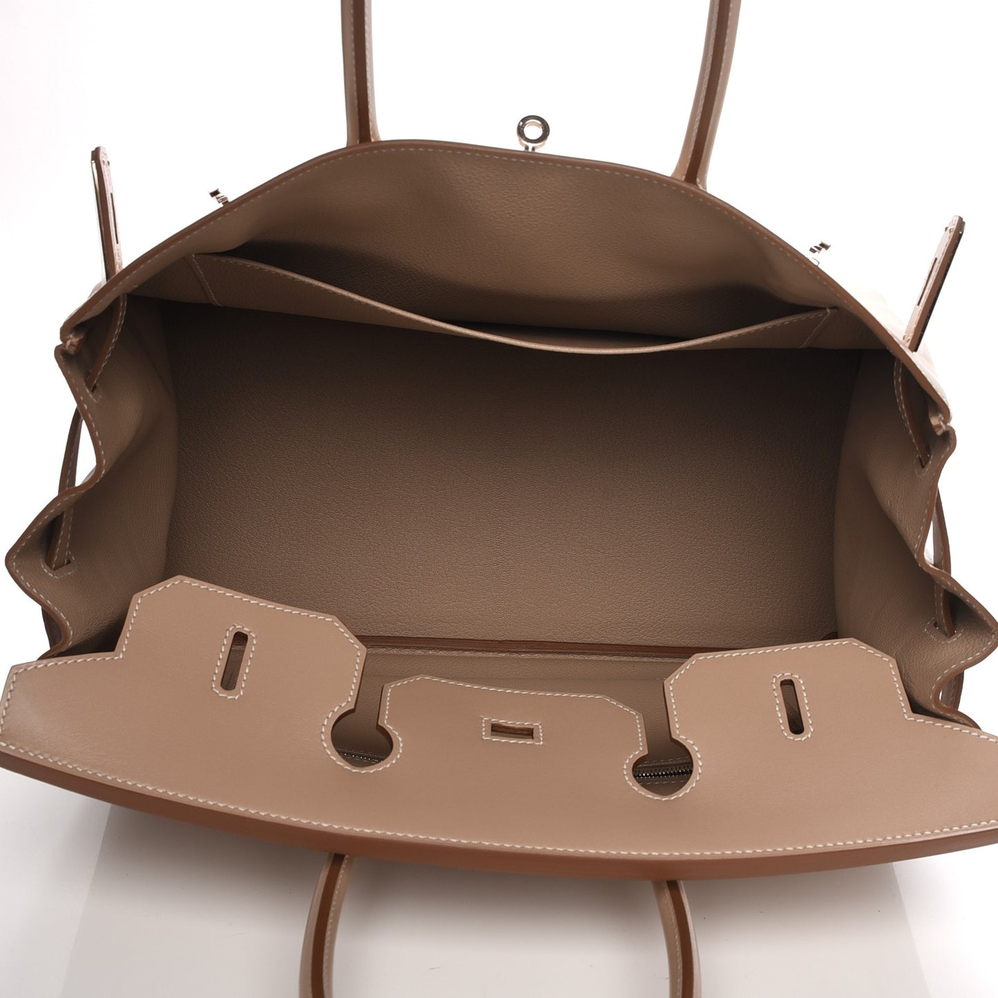 Tadelakt Guilloche Birkin 35 Argile