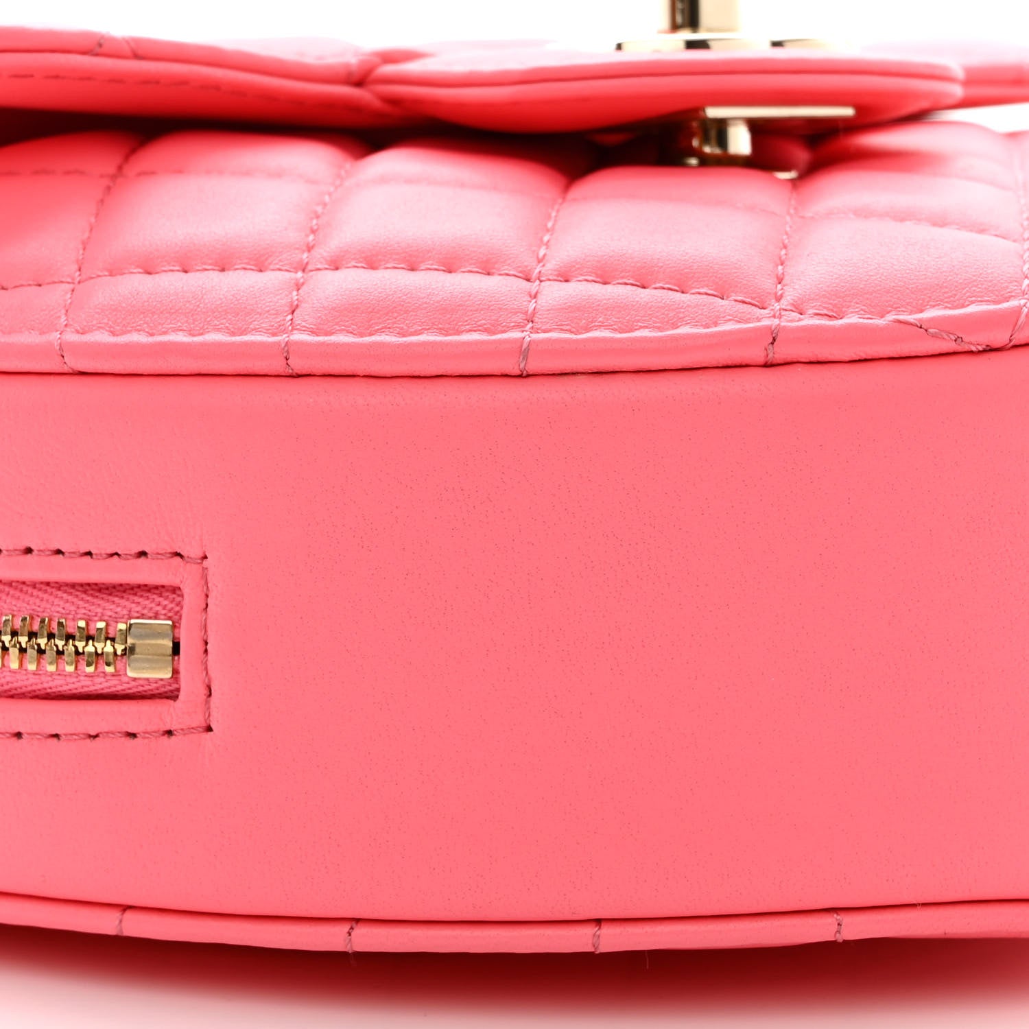Chanel Lambskin Quilted CC In Love Heart Bag Pink 9 of 10