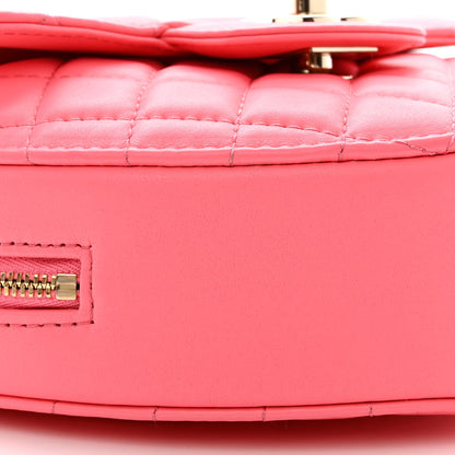 Chanel Lambskin Quilted CC In Love Heart Bag Pink 9 of 10