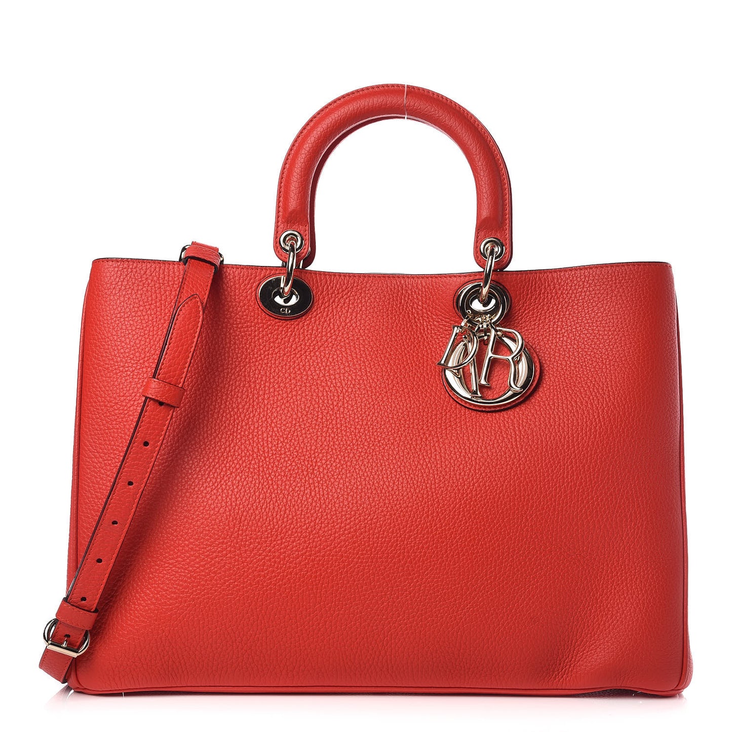 Bullcalf Large Diorissimo Tote Red