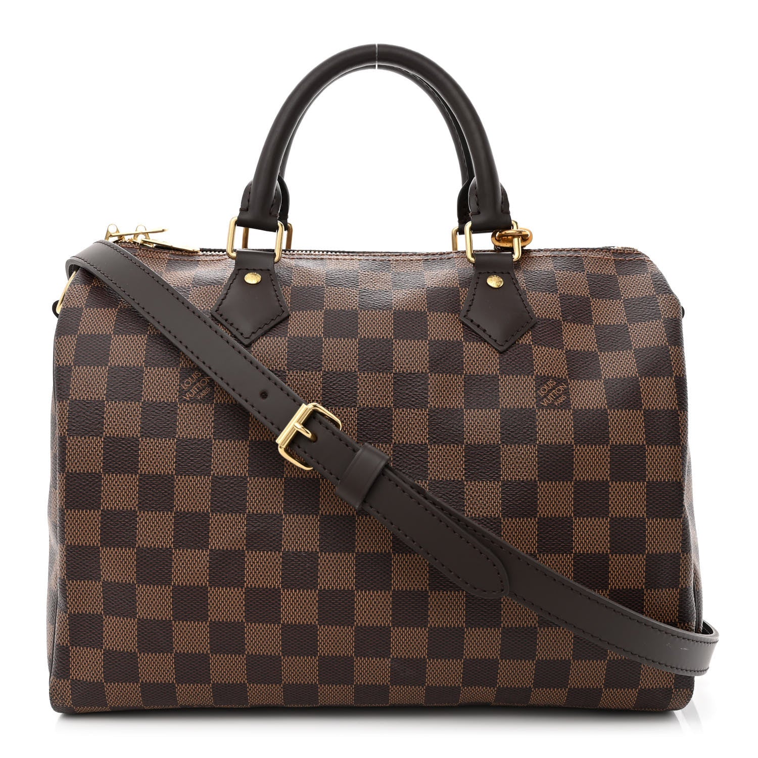 Louis Vuitton Damier Ebene Speedy Bandouliere 30 1 of 11