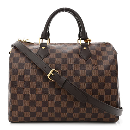 Louis Vuitton Damier Ebene Speedy Bandouliere 30 1 of 11