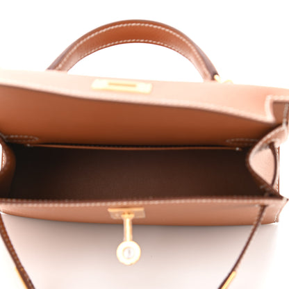 Hermes Epsom Mini Kelly Sellier 20 Gold 5 of 11