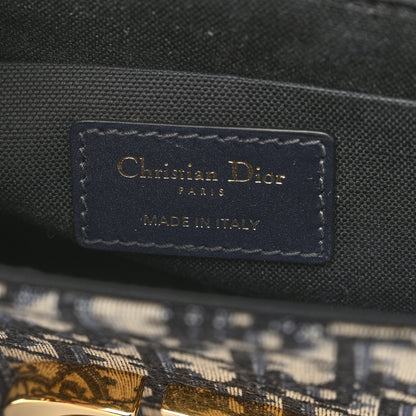 Christian Dior Oblique 30 Montaigne Box Bag Blue 6 of 9