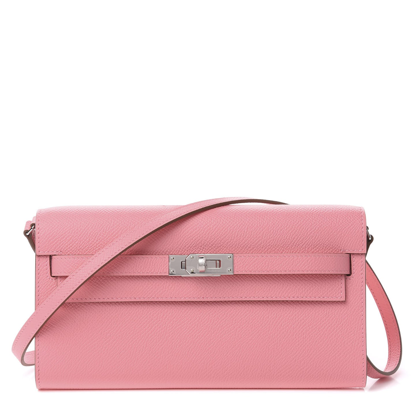 Epsom Kelly Wallet To Go Rose Confetti