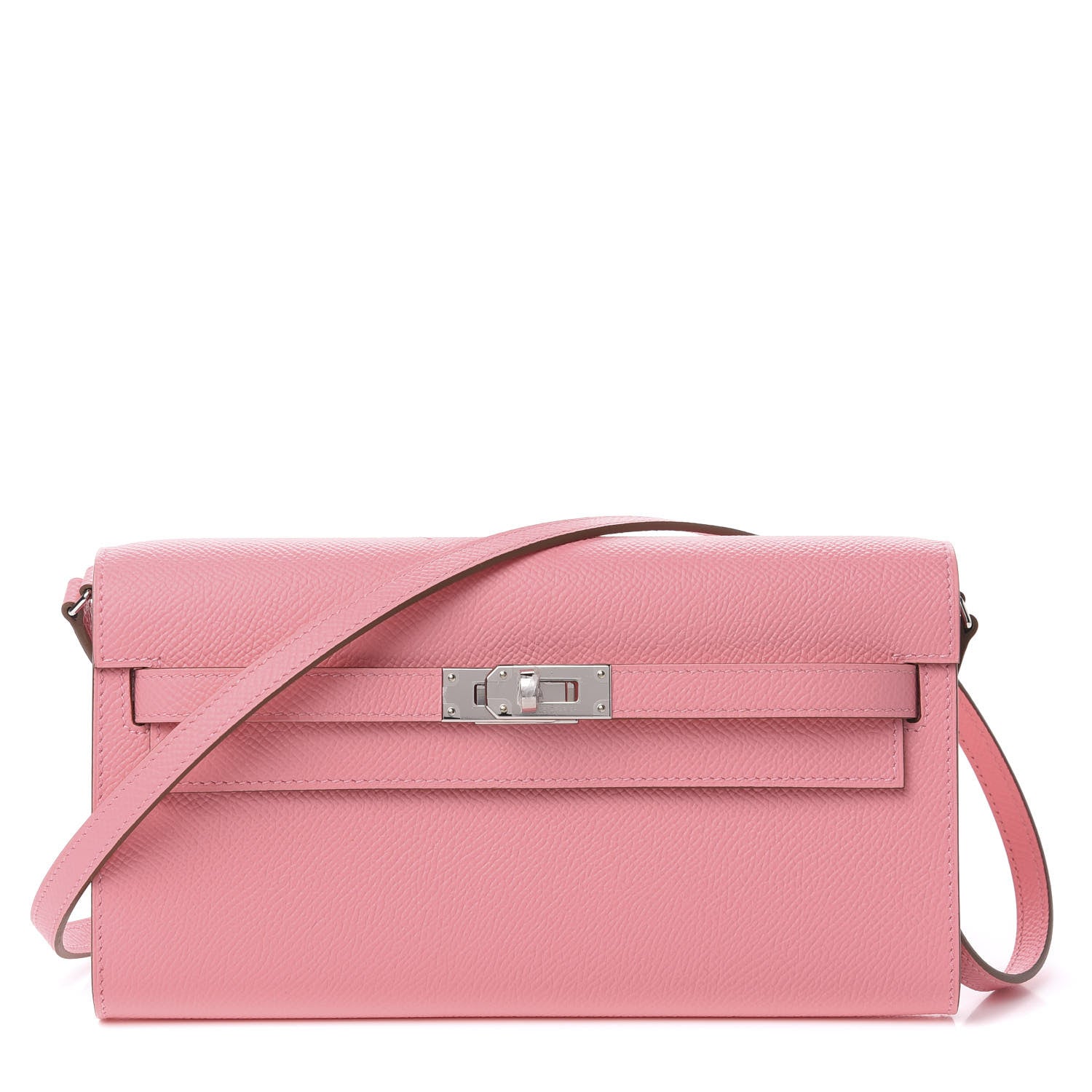Hermes Epsom Kelly Wallet To Go Rose Confetti 1 of 8