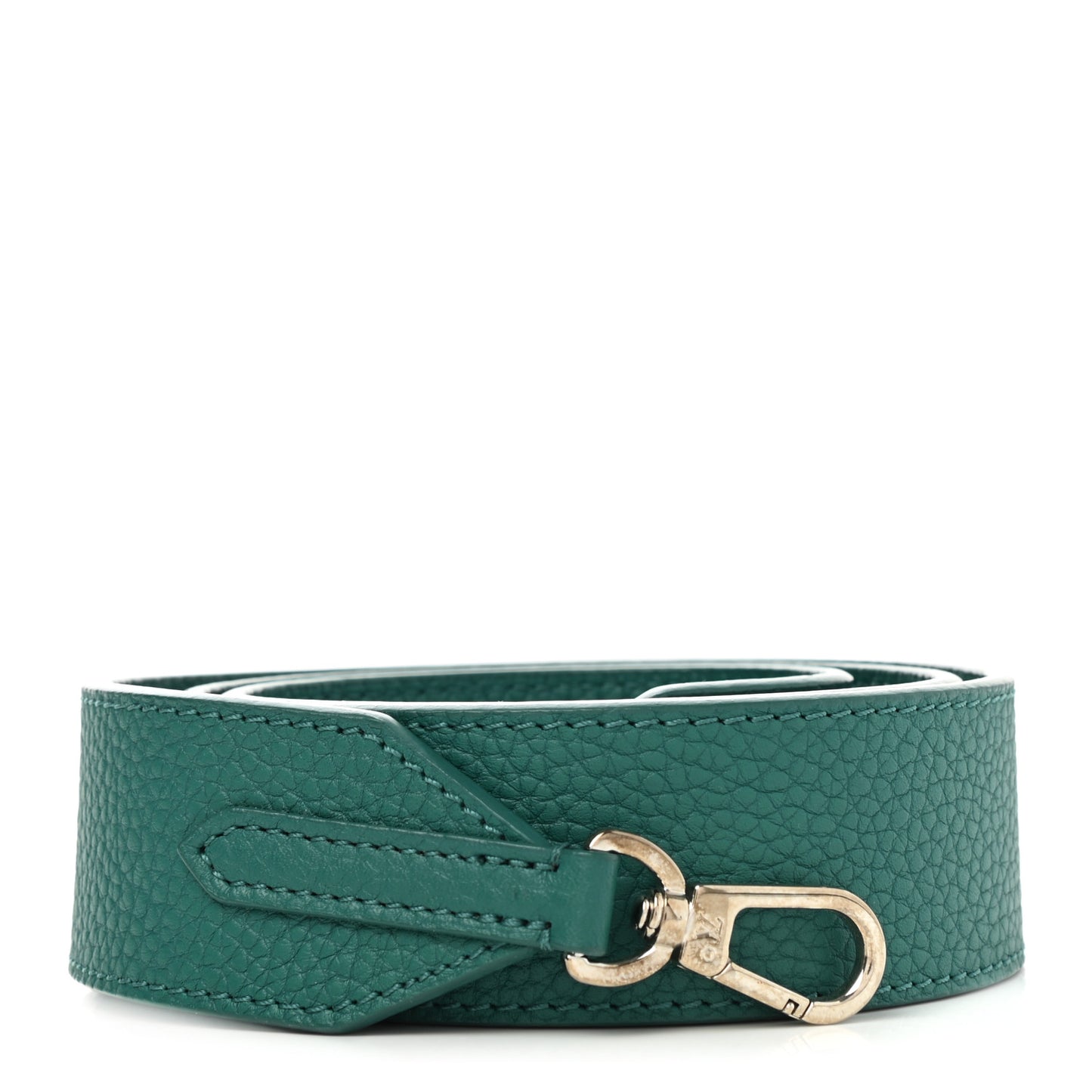 Taurillon Bandouliere Shoulder Strap Emerald