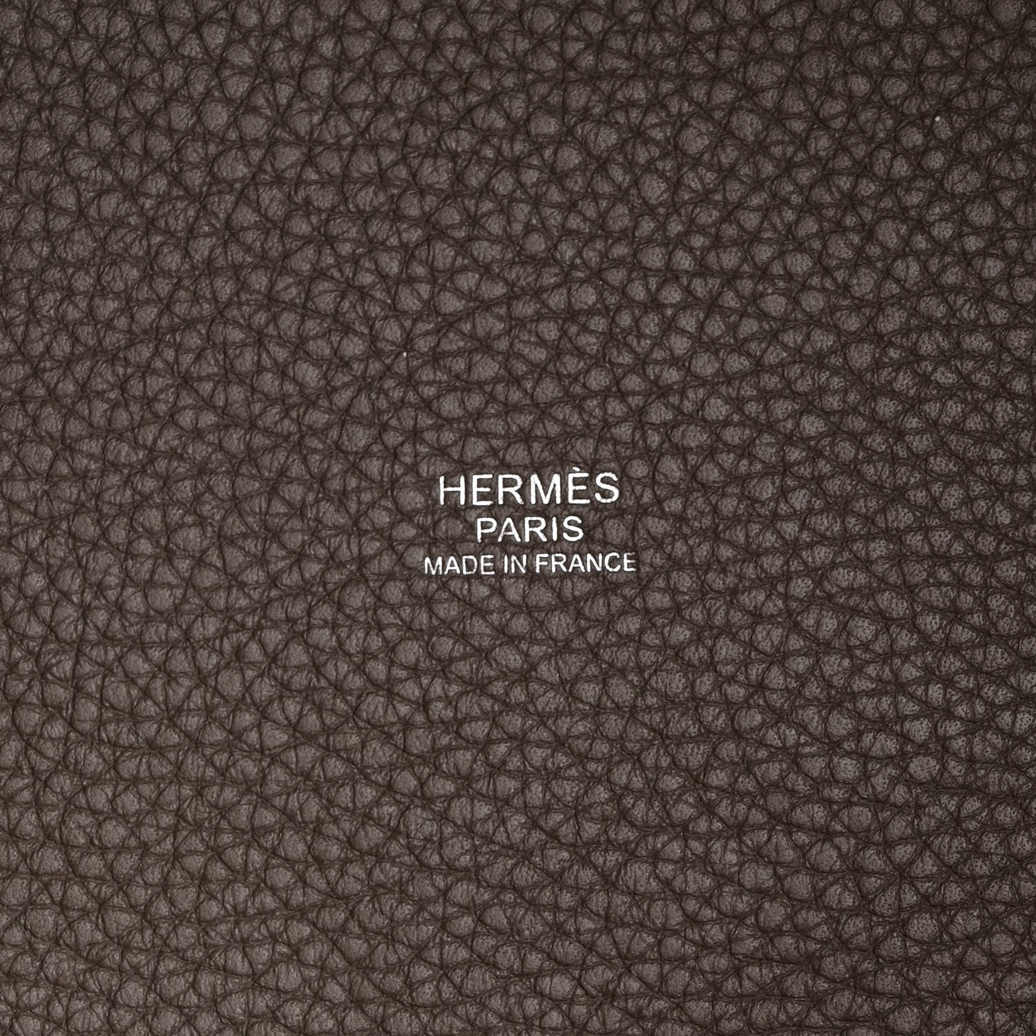 Hermes Taurillon Clemence Picotin Lock 22 MM Etain 6 of 10