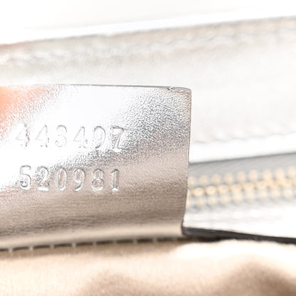 Gucci Sequin Matelasse Small GG Marmont Shoulder Bag Silver 8 of 11