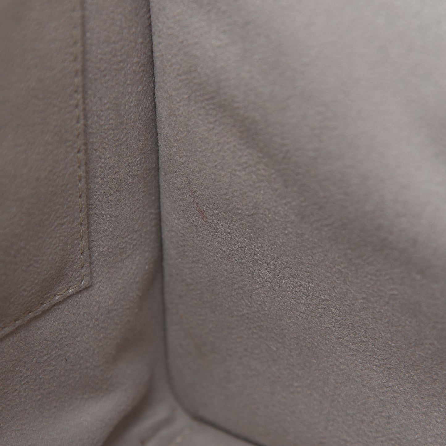 Drummed Calfskin Micro Luggage Dune