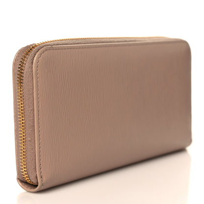 Prada Vitello Move Zip Around Wallet Cipria 3 of 7