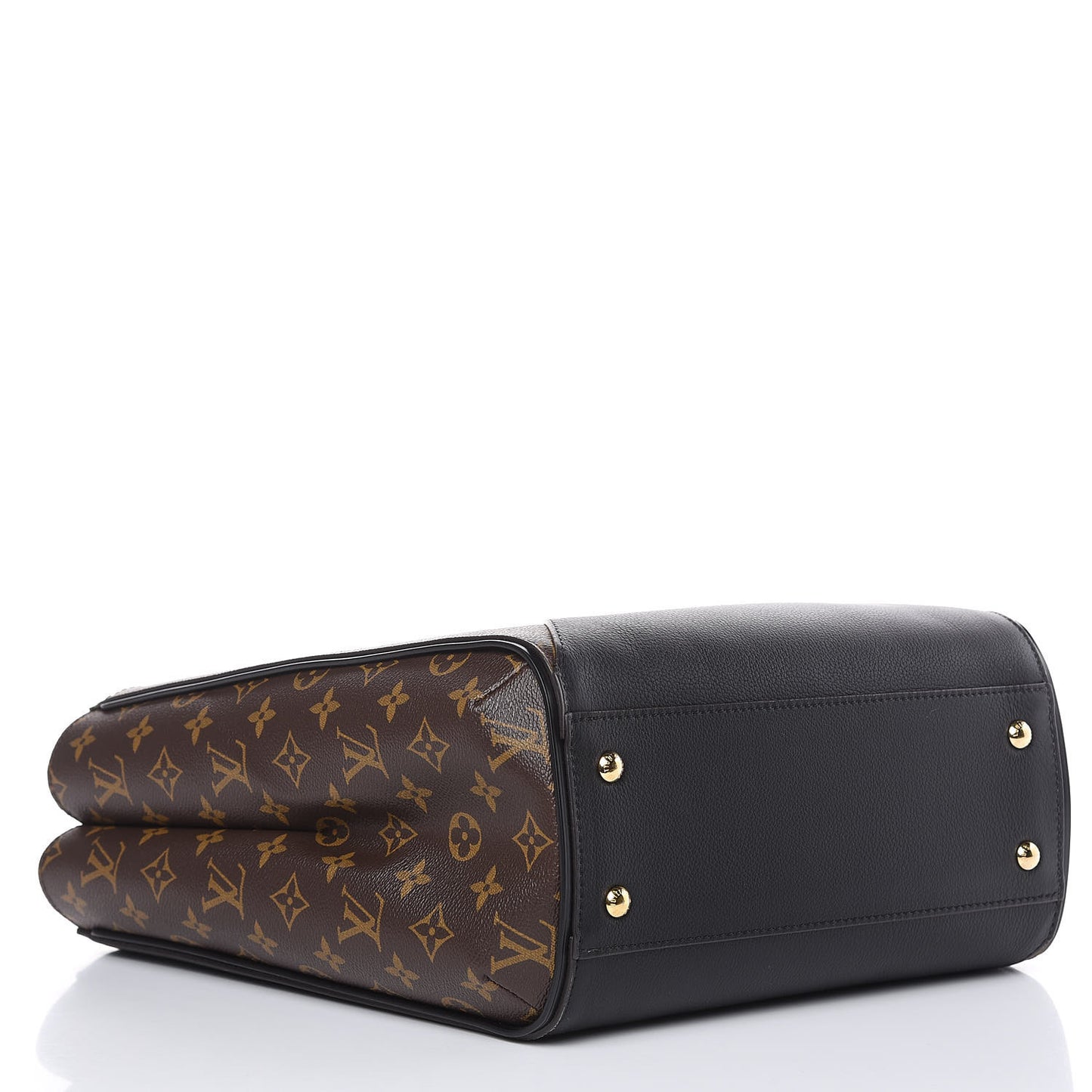 Calfskin Monogram Kimono Tote Black