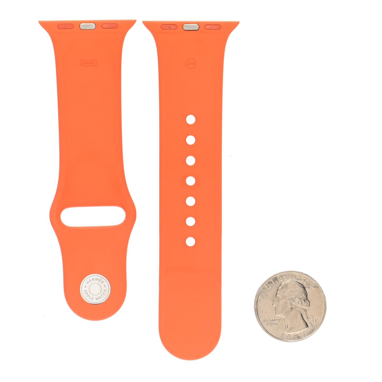 Silicone 40mm Apple Sports Watch Single Tour Band Orange