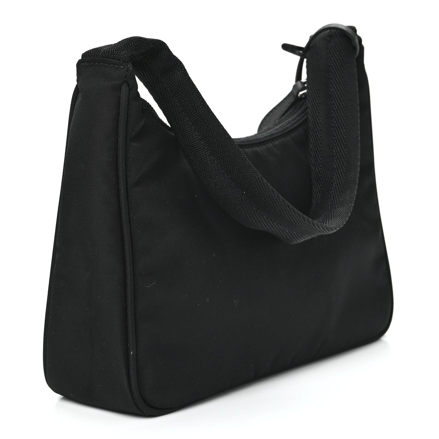 Prada Tessuto Nylon Mini Re-Edition 2000 Bag Black 3 of 13