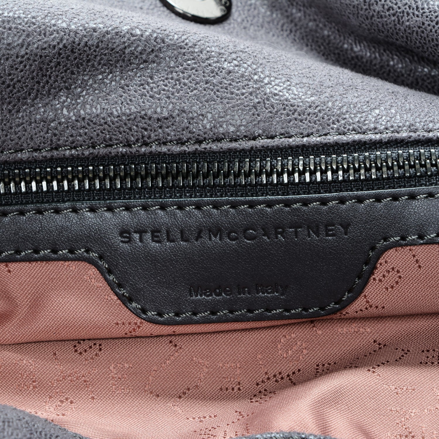 Stella McCartney Shaggy Deer Falabella Fold Over Tote Grey 6 of 6