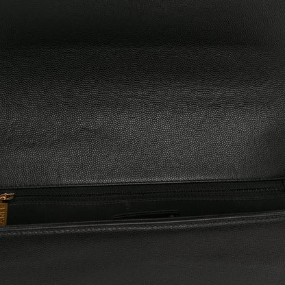 Chanel Caviar Quilted New Medium Boy Flap Black 11 of 13