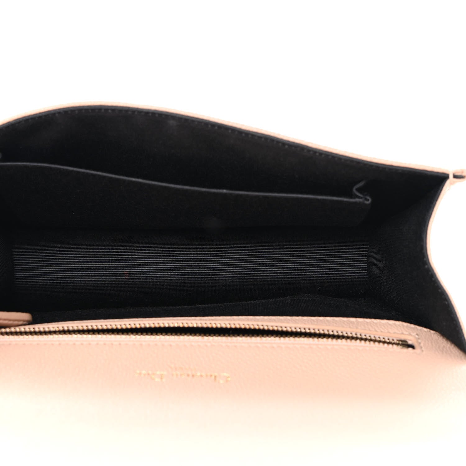 Christian Dior Grained Calfskin Medium Diorama Flap Bag Nude 5 of 12