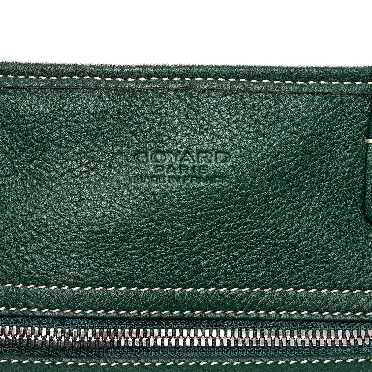 Goyard Goyardine Sac Hardy Pet Carrier PM Green 7 of 15