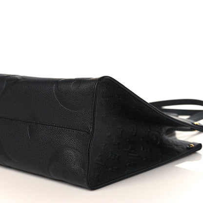 Louis Vuitton Empreinte Monogram Giant Onthego MM Black 7 of 8