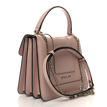 Bulgari Calfskin Serpenti Forever Top Handle Crystal Rose 4 of 10