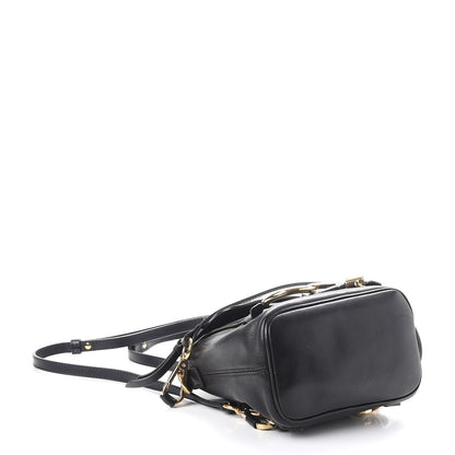 Chloe Suede Calfskin Mini Faye Backpack Black 5 of 11