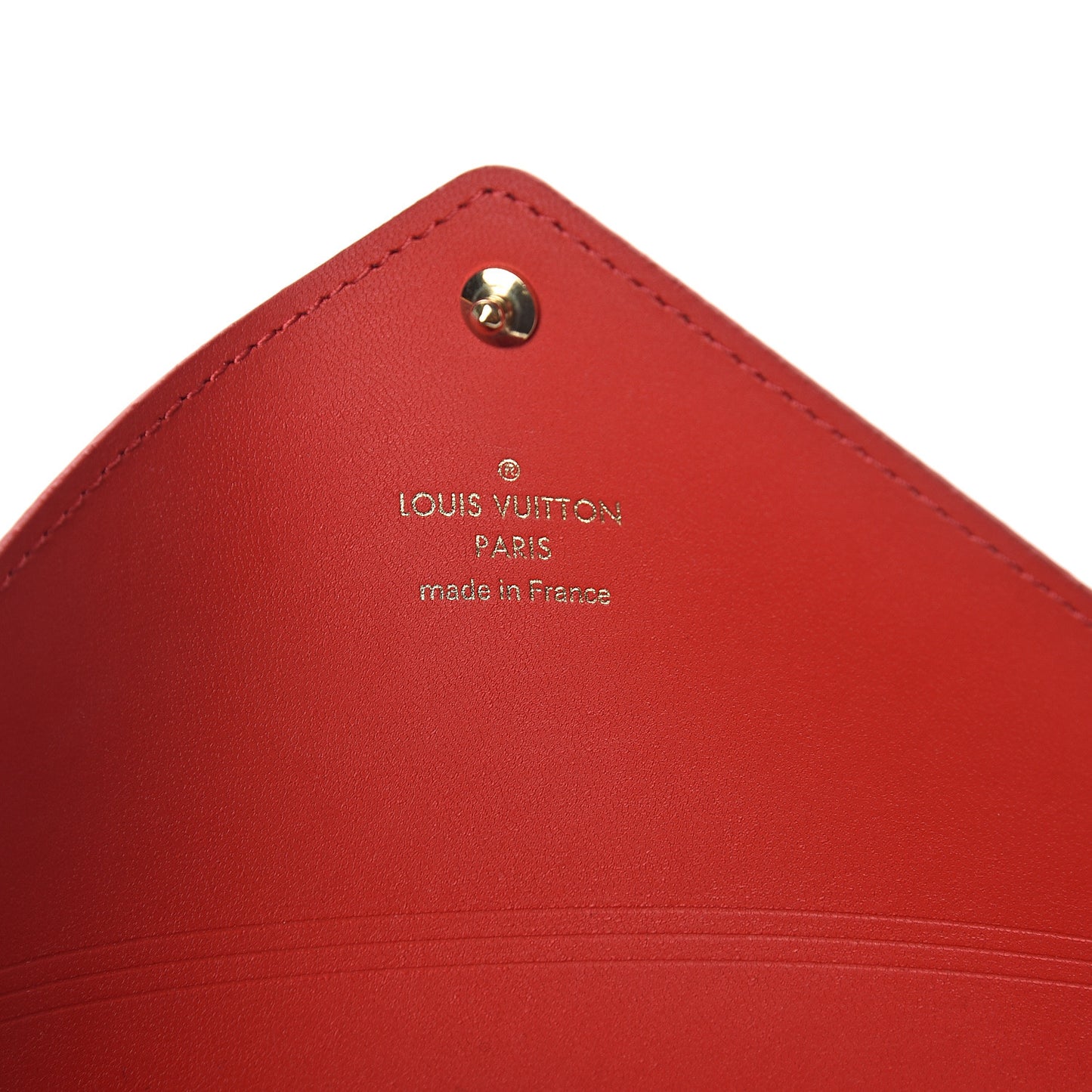 Monogram Medium Kirigami Pochette Insert Coquelicot
