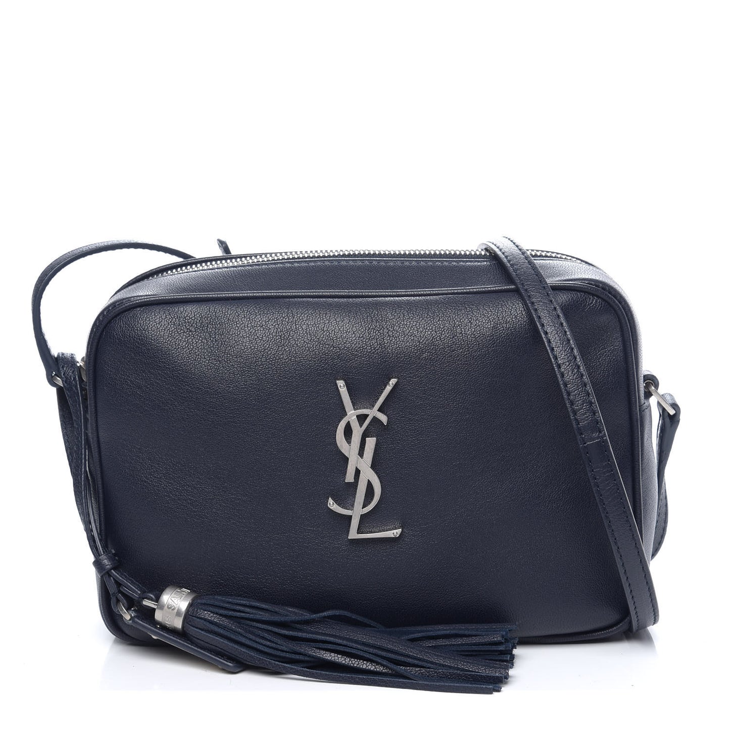 Calfskin Monogram Lou Camera Bag Blue