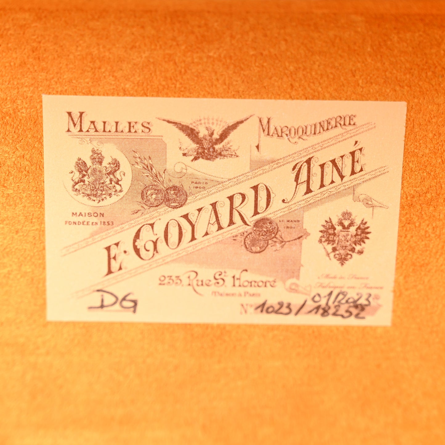 Goyardine Grand Hotel Trunk Bag Green