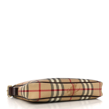 Burberry Haymarket Check Pochette Chocolate 4 of 11