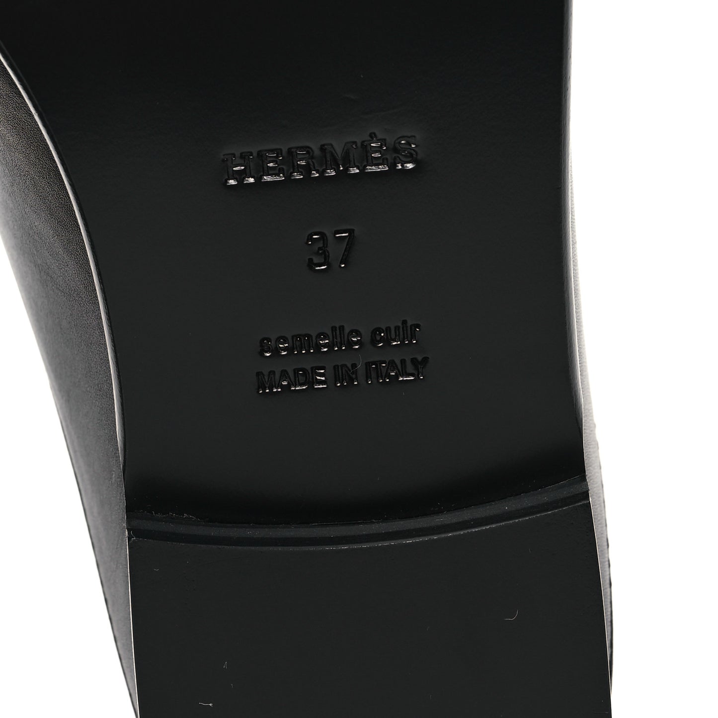 Calfskin Iota Mules 37 Black