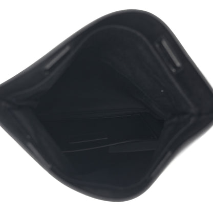 Saint Laurent Grain De Poudre West Hollywood Monogram Fold Over Clutch Black 5 of 14