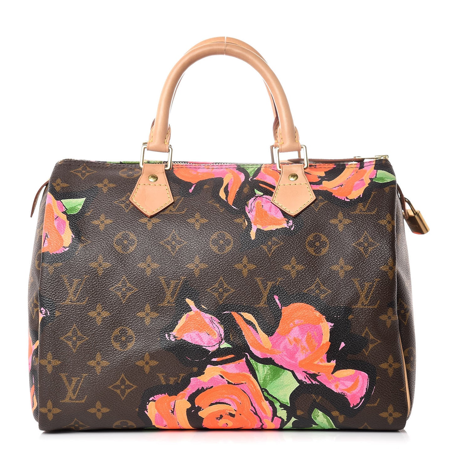 Monogram Roses Speedy 30