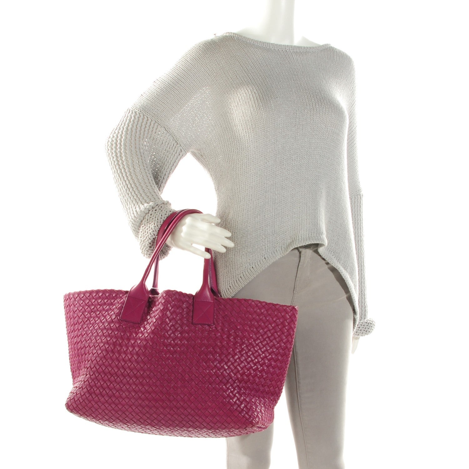 Bottega Veneta Nappa Intrecciato Medium Cabat Orchid 2 of 11