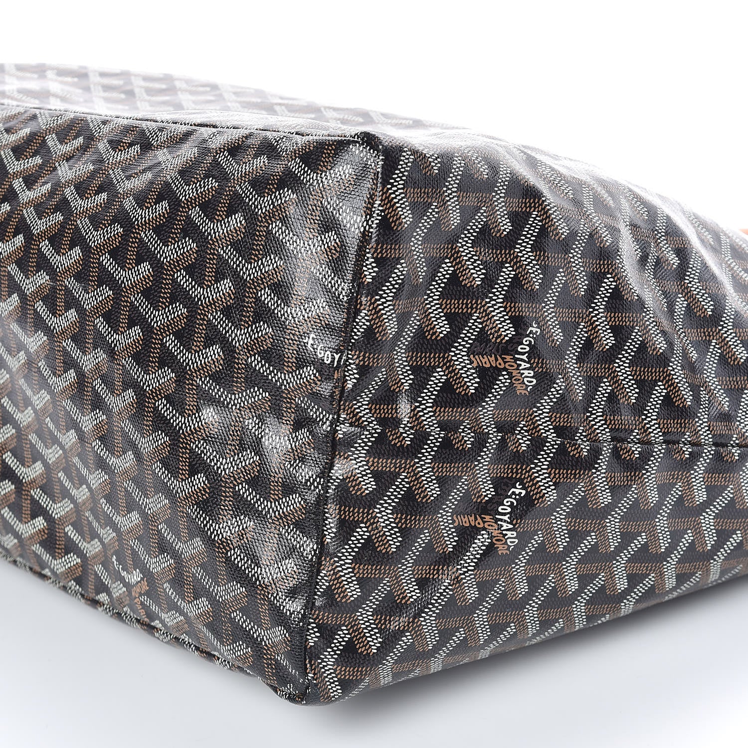 Goyard Goyardine Saint Louis GM Black Gold 11 of 11