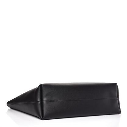 Saint Laurent Calfskin Large Shopping Tote Black 2 of 11