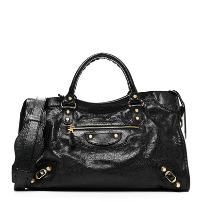 Balenciaga Agneau Giant 12 Gold Hardware City Black 1 of 11
